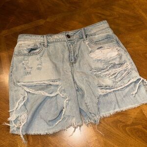 Fashion Nova Light Blue Denim Jeans